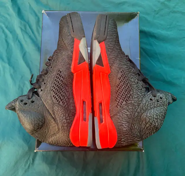 Air Jordan 5 3 Lab Black Infrared Size 9.5 in Men's Shoes in City of Toronto - Image 4