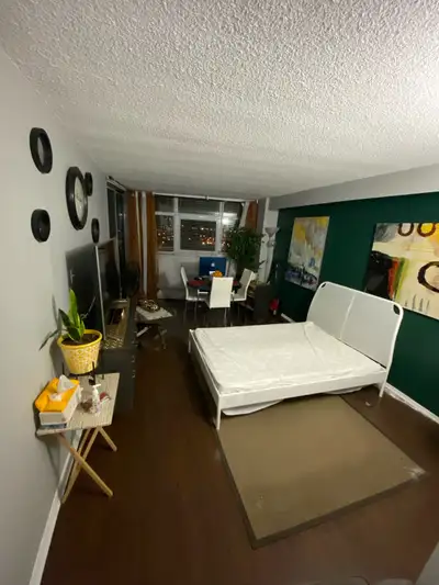Large furnished room with private balcony, to share kitchen and living room. Female only, call (416)...