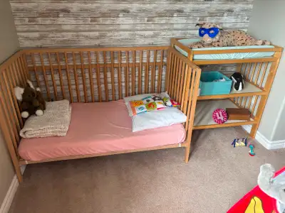 Crib & Change Table Set, View more