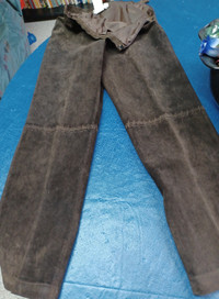 NEW LINED SUEDE  LEATHER PANTS
