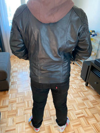 DANIER Leather Jacker/Veste en cuir DANIER