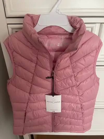 Point Zero Pink Puffer Vest - Size L/G, View more
