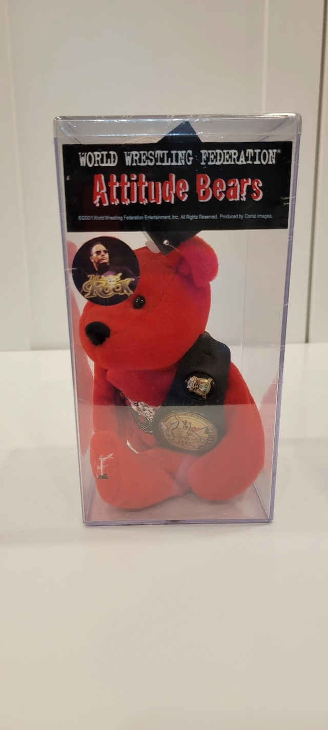 World Wrestling Federation WWF -The Rock Red Peoples Champ in Arts & Collectibles in City of Toronto