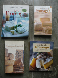 LIVRE SUR LES FROMAGES ( 4 LIVRES POUR $ 20.00 )