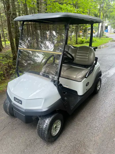 2020 Platinum Club Car Tempo Electric. This unit is in excellent condition with Luxury Seats, USB Ch...