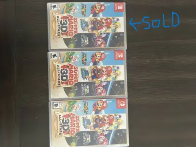Super Mario 3D All Stars Nintendo Switch Game, View more
