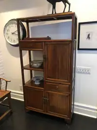 Chinese Shelving unit, with cupboards and drawers