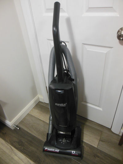 EUREKA BLACK UPRIGHT VACUUM CLEANER, STILL WORKS, View more