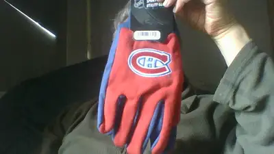 HABS canadiens gloves$20 jersey$29trade4 sens jersy/guitar/iphon, View more
