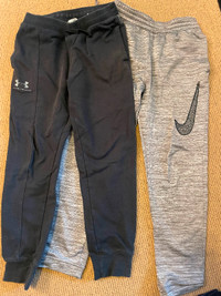 Nike and UA joggers