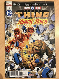 Marvel Comics 2 In 1 Human Torch And The Thing #1 First Print VF