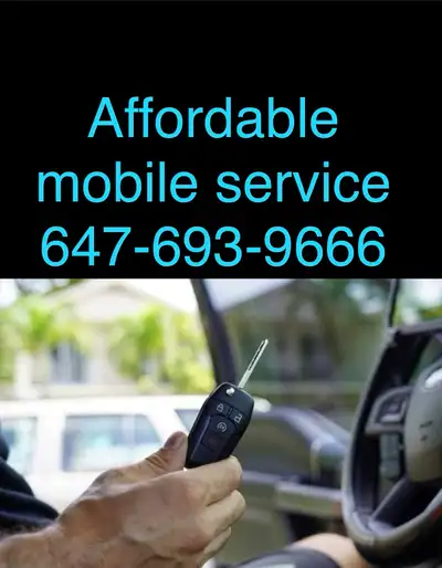 Call or text 647-693-9666 for all of your auto locksmith and key fob programming, re programming, cu...
