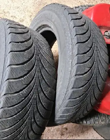 Two: 235 65 17 Winter Tires. Good Year Ice Grip, M & S, Good condition' $50.00