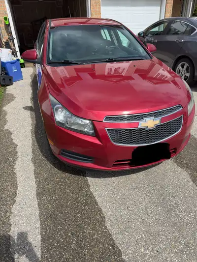 AS IS! CHEVY CRUZE 1.4 LT  LOW KM 163K REVERSE CAM