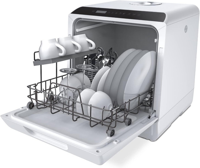 NEW Hermitlux Countertop Portable Dishwasher, 5 Washing Programs in Dishwashers in Mississauga / Peel Region