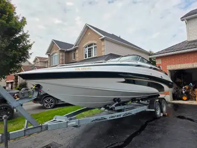 1997 Crownline 266 CCR sport cabin cruiser. Good condition. Trailer included. New impeller, electric...