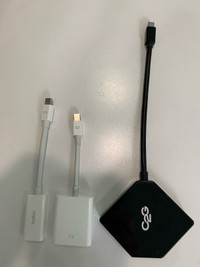 Apple Thunderbolt to Video Adapters (3)