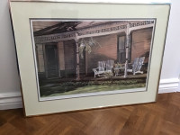 Ken Huxley Print Grammas Porch 