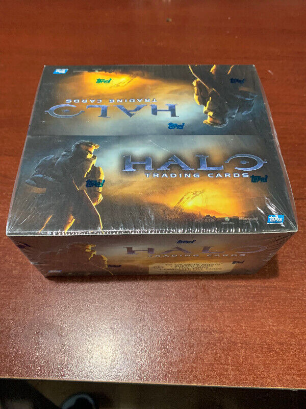 HALO 2007 TOPPS HOBBY BOX 24 PACKS SEALED ULTRA-RARE XBOX 360 dans Art et objets de collection  à Longueuil/Rive Sud