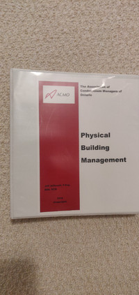 ACMO PHYSICAL BUILDING COMPONENTS, CONDOMINIUM ADMINISTRATION