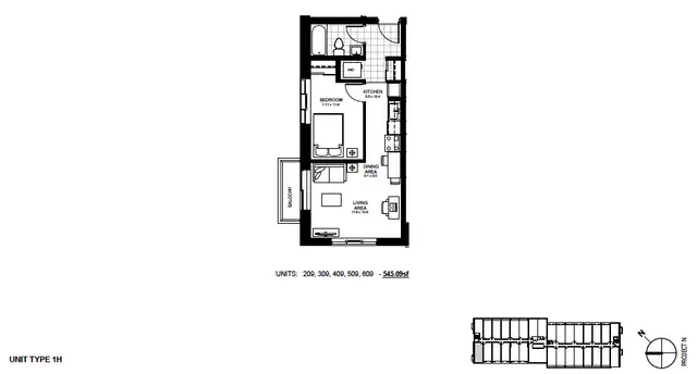 Largest 1-bedroom unit at 308 Lester – Lease Takeover in Long Term Rentals in Kitchener / Waterloo - Image 7