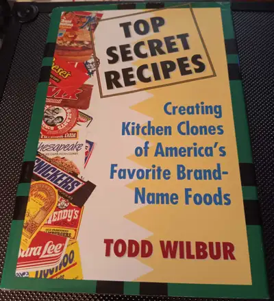 I have 2 Different Top Secret Recipe Cookbooks For Sale! First one is brand name snacks and fast foo...