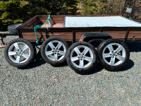 VW Alloy Rims with 205/55 R16 General Evertrek tires