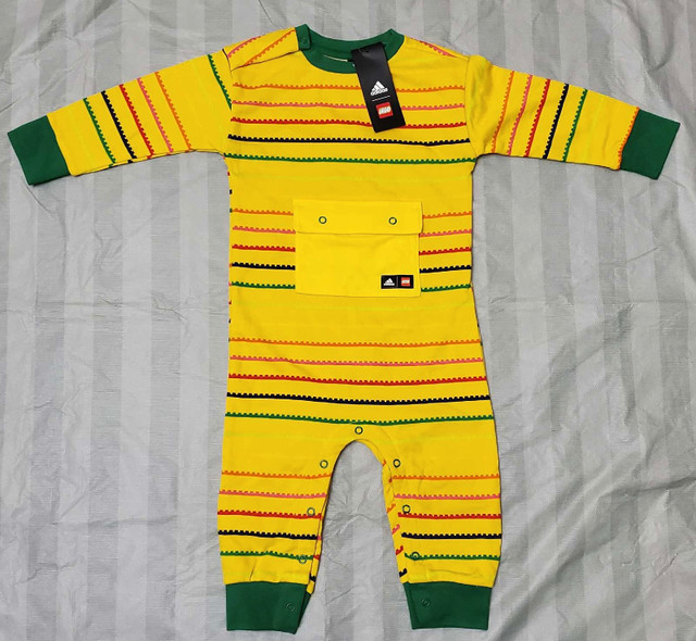 Brand new w/tags Lego Adidas toddler onesie size 18 months in Kids & Youth in City of Toronto
