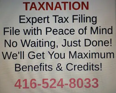 File your Taxes, View more