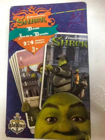 Shrek - jeu de la bataille - cartes, View more