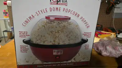 Popflix Cinema-Style Dome Popcorn Popper, View more