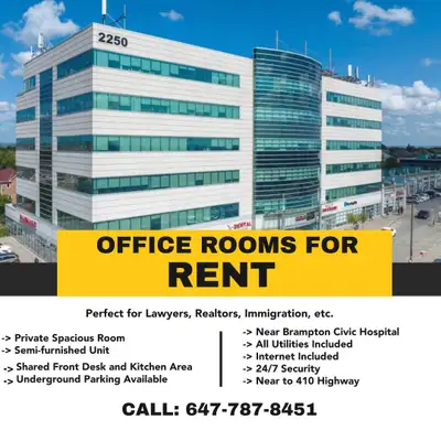Looking for the perfect office space in the heart of Brampton? Whether you're a startup, small busin...