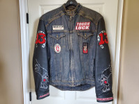 VINTAGE ICON MOTORCYCLE JACKET LIKE NEW XL