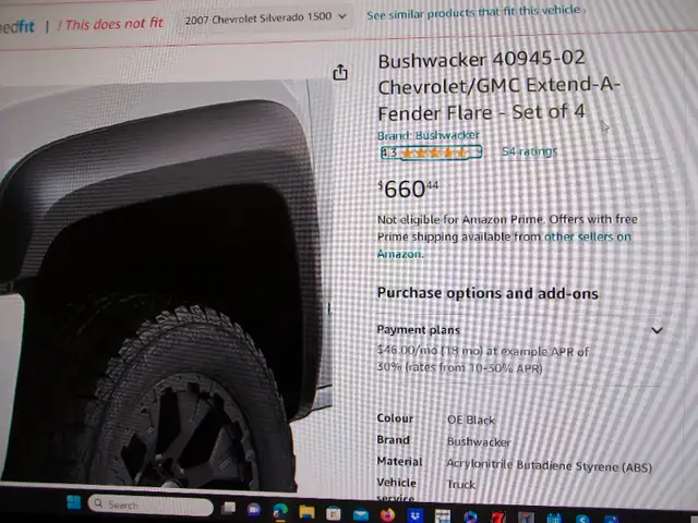 Bushwhacker Fender Flares in Other Parts & Accessories in Owen Sound - Image 6