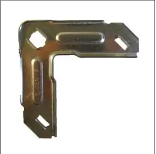 EGEN F CORNER Steel Galvanized qté 6  (Transverse Duct Flange), View more
