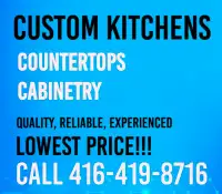 *Transform Your Kitchen W/ Amazing Countertops!!* 416-419-8716