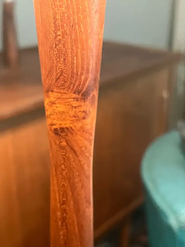 Vintage Solid Teak MCM Floor Lamp 593706935198033924