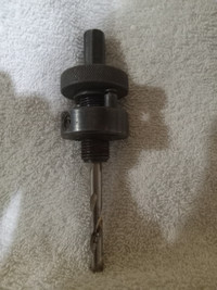 EASY RELEASE HOLESAW DRIVER. FOR 1/2 INCH CHUCK.