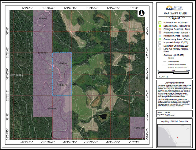 GOLD CLAIM. SWIFT RIVER. $1600 OBO in Hobbies & Crafts in Quesnel - Image 2