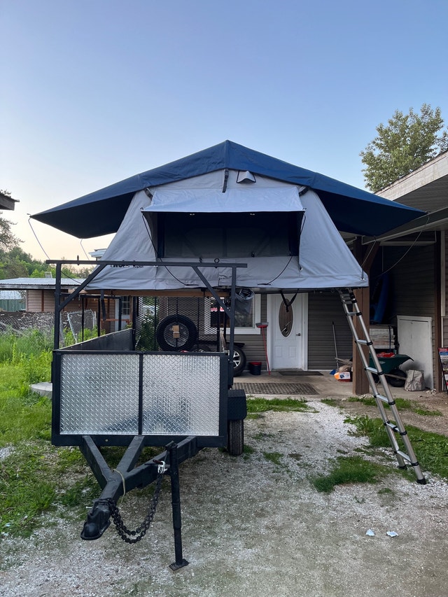 Overland camping trailer with roof top tent Travel Trailers & Campers Gatineau Kijiji