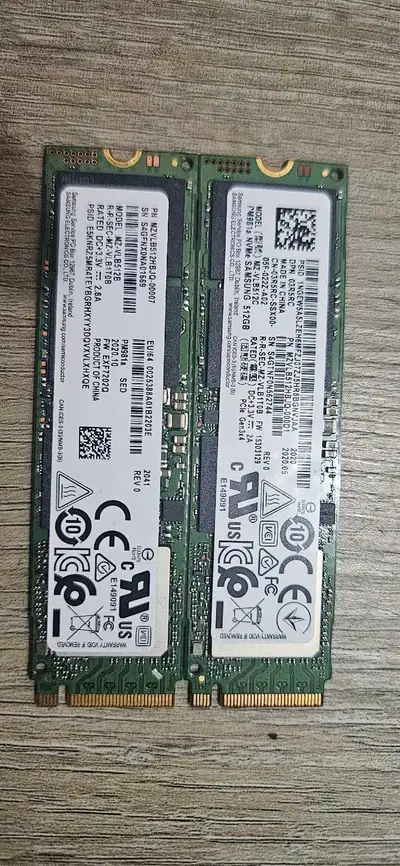 Samsung 512GB NVMe SSD (M.2) , View more