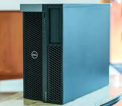 This Dell Precision 7920 workstation is a professional or multi-media desktop. It support VR technol...
