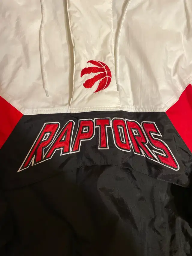 Toronto Raptors Starter Pull Over Jacket Size Large in Men's in City of Toronto - Image 3