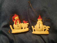 Snowman Ornaments.