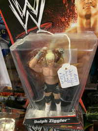 2010 Dolph Ziggler Black Card Mattel WWE WWF Figure Booth 276