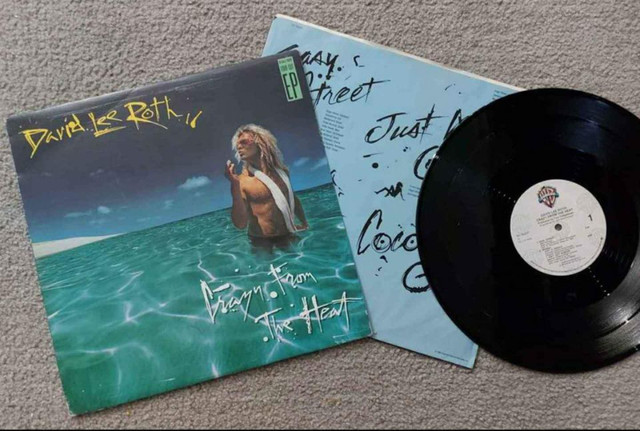 David Lee Roth – Crazy From The Heat 12" Vinyl EP singer Van Hal dans CD, DVD et Blu-ray  à Longueuil/Rive Sud