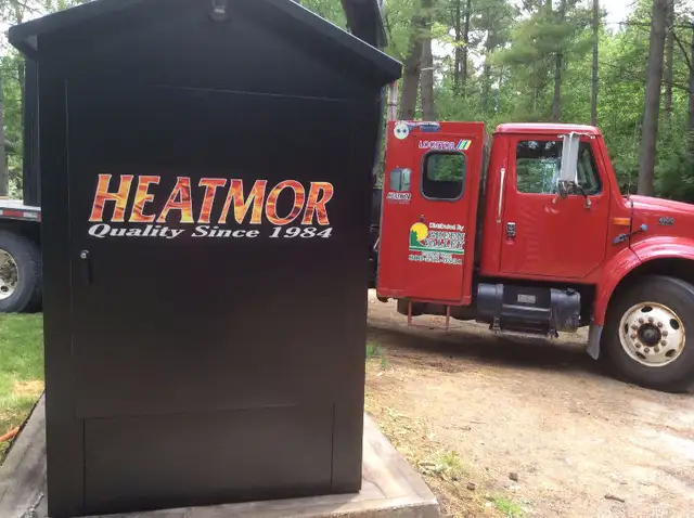 Heatmor Outdoor Wood Furnace and Underground Tubing in Heating, Cooling & Air in Summerside - Image 4