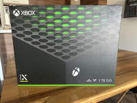 Xbox serie x 1TB