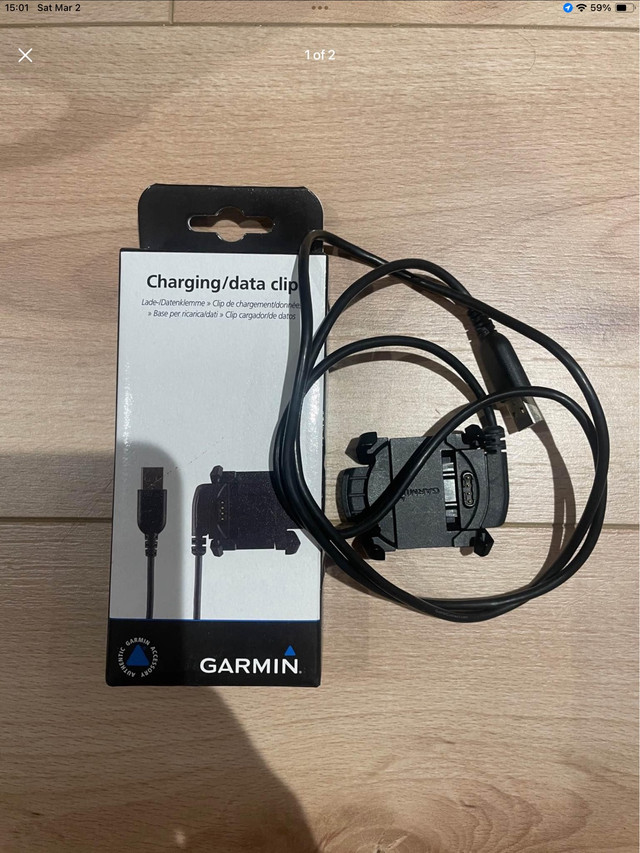 Charging Cable Garmin Fenix dans Appareils d'exercice domestique  à Ville de Montréal