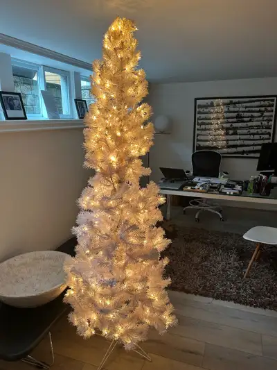 Christmas Tree with lights - Artificial , View more
